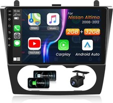 Apple Carplay For Nissan Teana Altima 2008-2012 Car Radio Stereo GPS Rear Camera