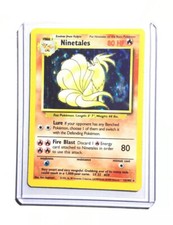 NINETALES - 12/102 - Base Set - Holo - Pokemon Card - EXC/NEAR MINT on eBay