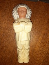 Vintage Indian Chief Boy Child Celluloid Plastic Figure