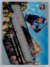 2019 Donruss Optic #PP-2 Christian Yelich Peak Performers Holo