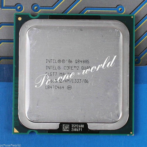 Intel Core 2 Quad Q8200S Q8400S Q9400S Q9505S Q9550S processore CPU LGA 775 - Foto 3 di 6