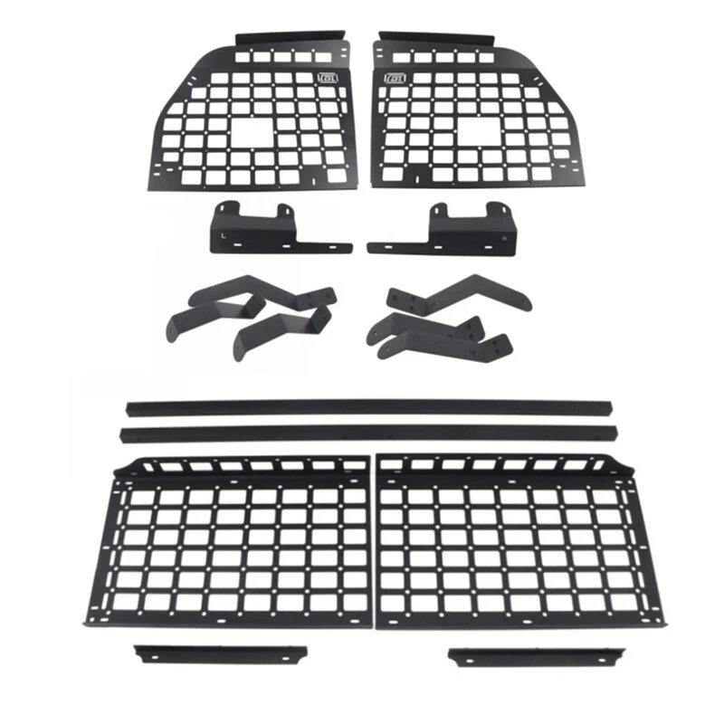 Apto para Toyota Sequoia 2008-2021 maletero trasero estante carga almacenamiento paneles Molle Foto 2 de 4