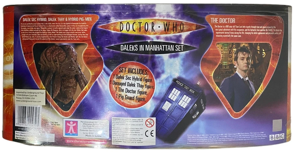 Juego Doctor Who Daleks in Manhattan NUEVO 10th Dr~Hybrid Sec~Damaged Thay~Pig Guard Foto 4 de 4