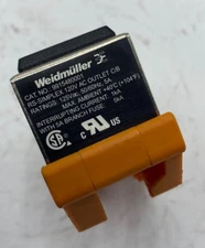 WEIDMULLER 9915480001 RS-SIMPLEX 120VAC OUTLET C/B