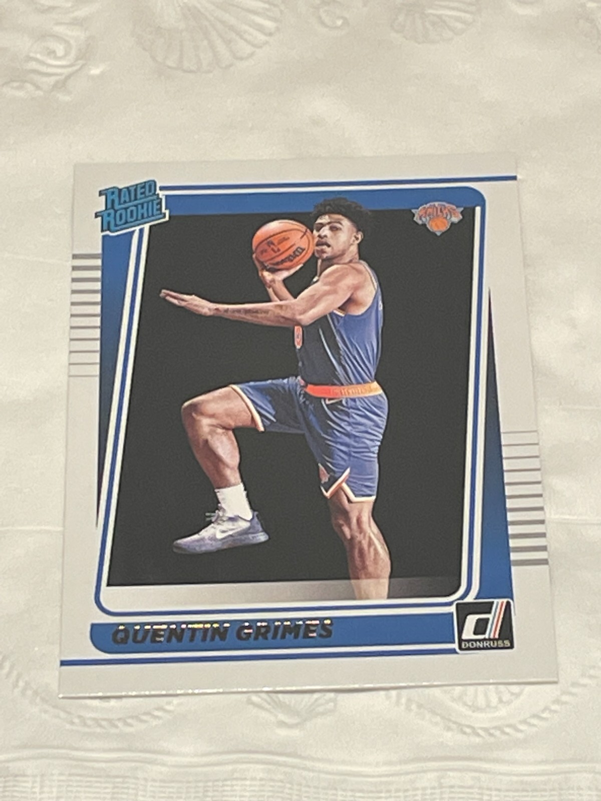 2021-22 Donruss Rated Rookie Quentin Grimes RC New York Knicks #216