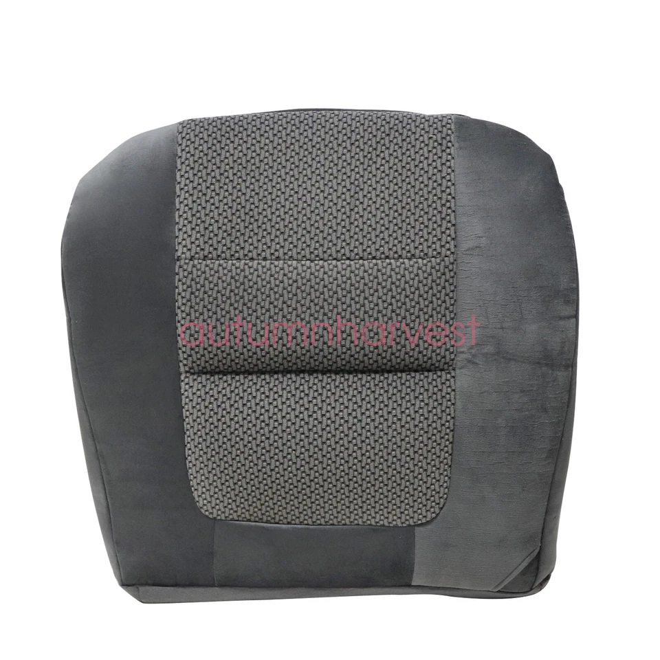 Cubierta de asiento de tela de repuesto gris para parte inferior del conductor Ford F250 F350 F450 XLT 2001 Foto 2 de 4