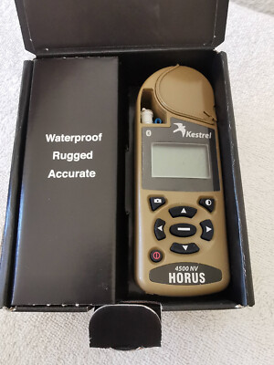 Kestrel 4500NV Horus ATrag Ballistics: Olive Drab With Bluetooth NEW OPEN BOX