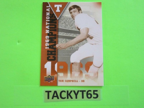 2011 UD UNIVERSITY OF TEXAS FB NATIONAL CHAMPIONS SINGLE CARD(S) CHOOSE - Picture 27 of 40