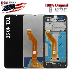OEM LCD Display Touch Screen Digitizer Frame T610K T610 T610P For TCL 40 SE USA