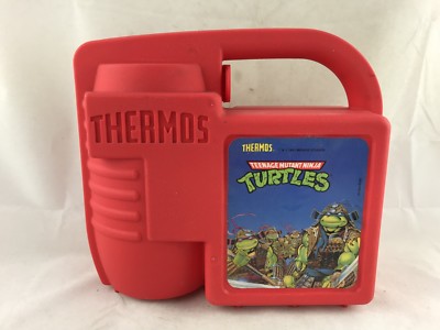ninja turtle lunch box with thermos