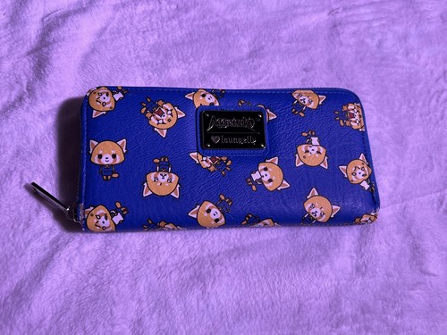 aggretsuko wallet loungefly