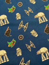 NEW Star Wars Kawaii Empire Logo 1/4 yard 9" x 44" 100 Cotton Fabric