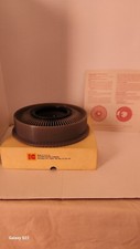 Vintage Kodak Carousel Transvue 80 Slides Tray Translucent Gray With Box 