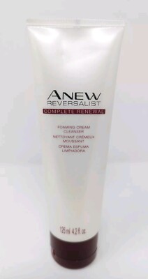 Avon Anew Reversalist Complete Renewal Foaming Cream Cleanser 4.2 floz New