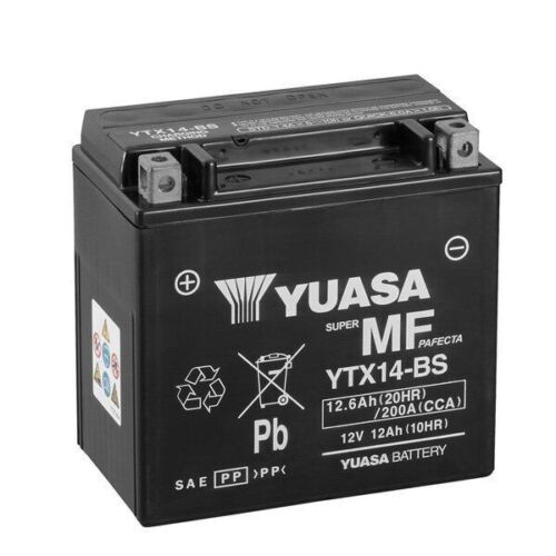 Batterie Yuasa pour Buell CR 1125 ie 2009 - YTX14-BS - Photo 1/1
