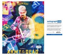 Raul Castillo "Army of the Dead" AUTOGRAPH Signed 'Mikey Guzman' 8x10 Photo ACOA
