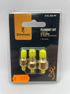 Browning Plummer Set Lotblei-Set
