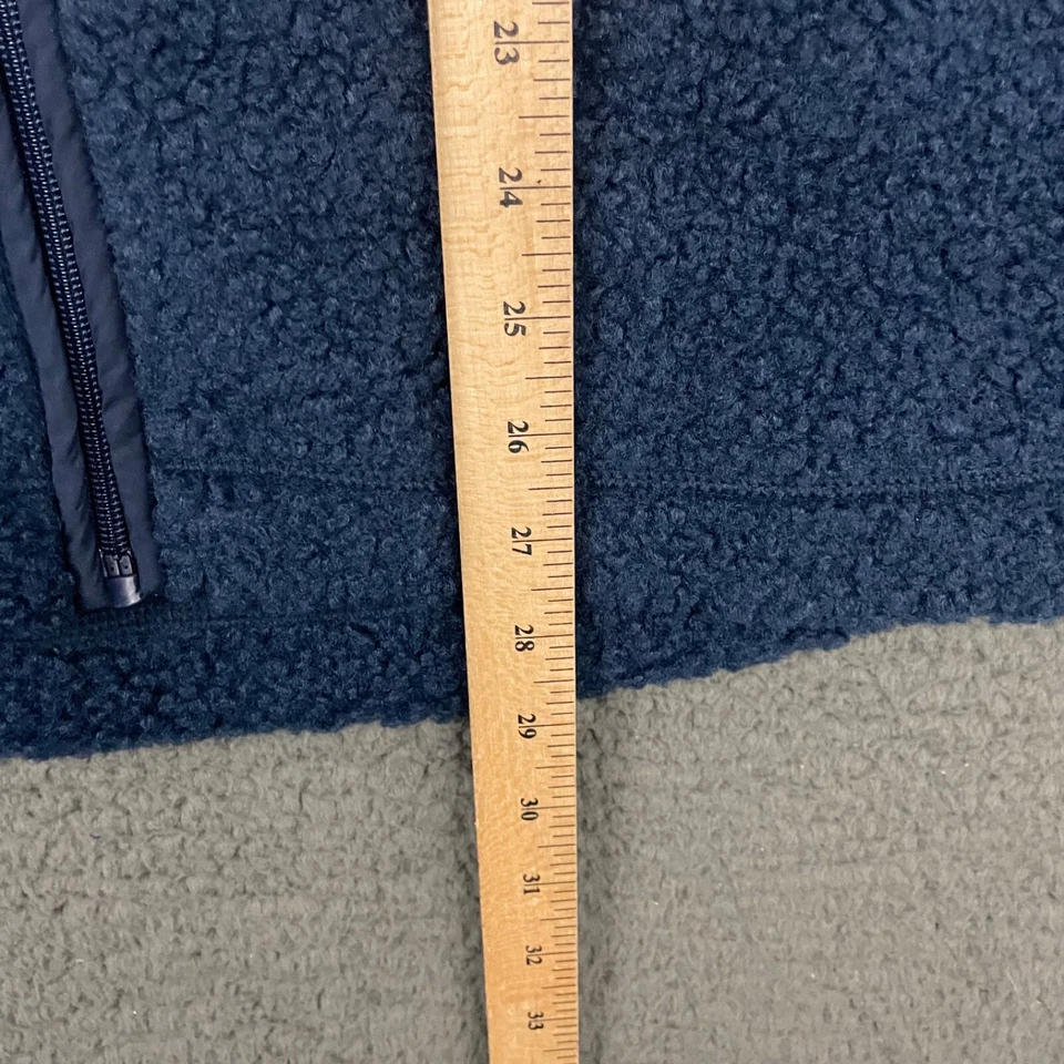 Avalanche Vest Womens Large Relaxed Fit Blue Fleece Full Zip Pockets Outdoor Mom - Image 3 of 4