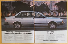 Volkswagen Quantum Magazine Print Ad 1982