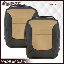 For 2004 - 2006 Pontiac Gto 6-speed Bottom Leather Seat Cover In Dark Gray Tan