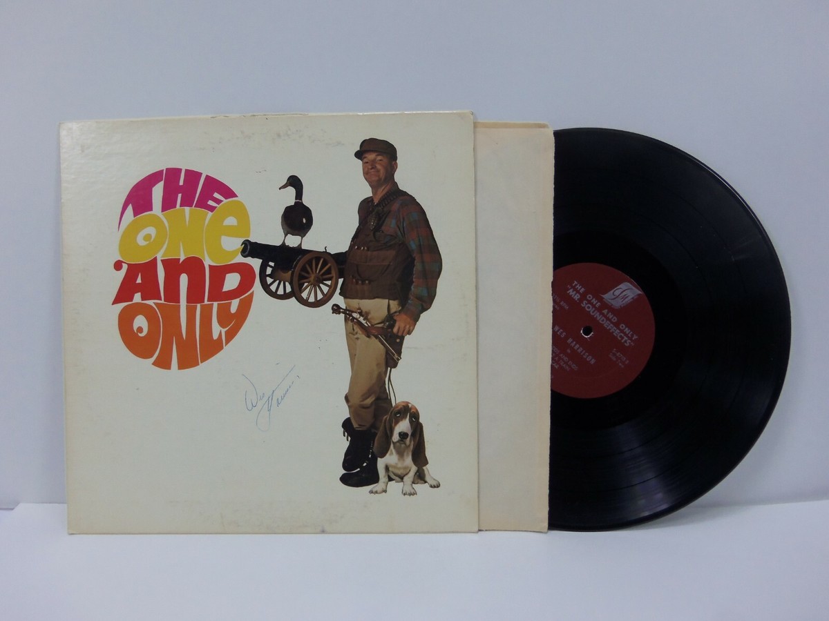 The One And Only By Wes Harrison Vinyl Record LP Chicago Stereo