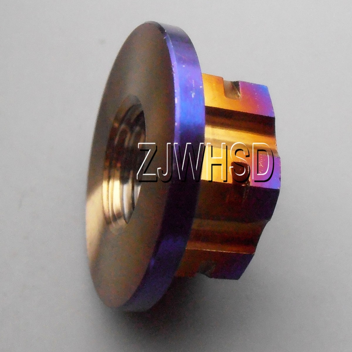 のんの M8 x 1.25MM Pitch Hex Flange Nut sprocket CNC For Most