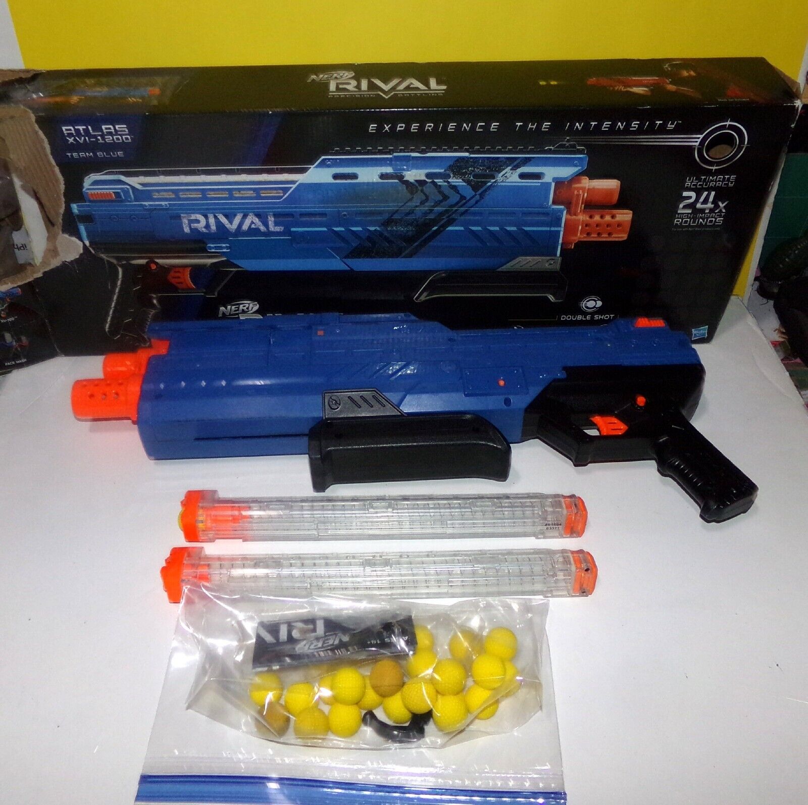 Nerf Rival Atlas XVI-1200 Blaster (Blue) 