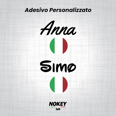 Adesivi Personalizzati Stile Racing - Per Casco, Moto, Auto, PVC, Nome Scritta - Foto 5