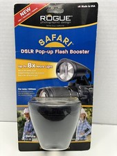 Rogue Safari DSLR Pop-Up Flash Booster Black New IN BOX Use For Camera