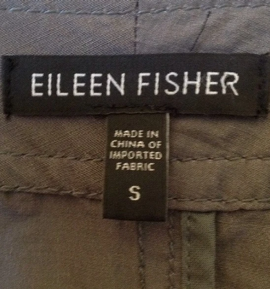 Blazer Eileen Fisher pequeño gris Foto 3 de 4