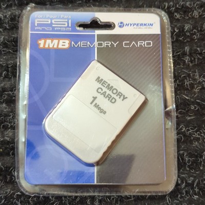  1 MB Memory Card For Playstation 1 PS1 PSX Game 15 Block New And Sealed