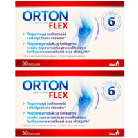 (Einheit/0,33€) 2 X Orton Flex 2 X 30 Kaps. Kollagen Gelenke Glucosamin D/S