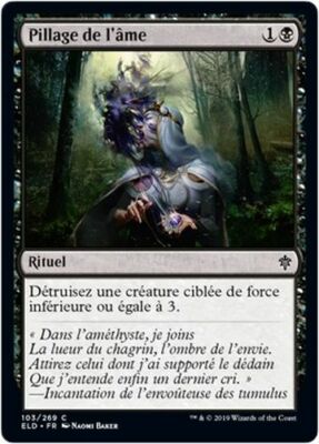 MTG Magic ELD (4x) - Reave Soul/Pillage de l'âme, French/VF