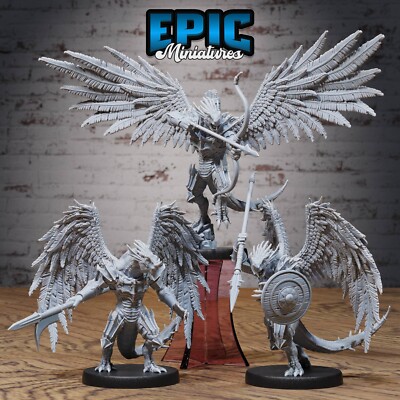 Epic Miniatures Fantasy 28mm GOOD DRAGONBORN Dungeons and Dragons DnD Miniatur