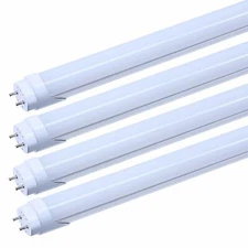 25-Pack 4FT T8 LED Tube Light Bulbs 22W G13 2-Pin 6500K LED Shop Light Bulb