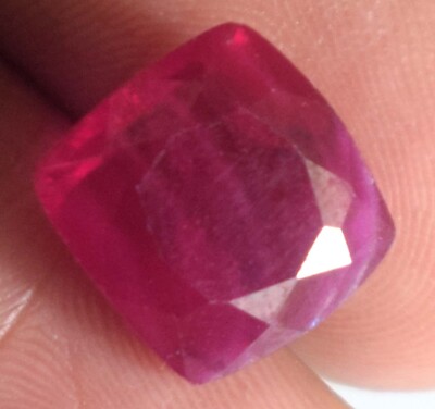 Rosa Rubellit Turmalin Kissen 7,05 ct natürlicher Edelstein AGI-zertifiziert ...