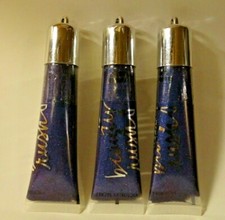 VICTORIA'S SECRET BEAUTY RUSH LIP GLOSS DARK BERRY X 3 SEALED NOBACK LABEL