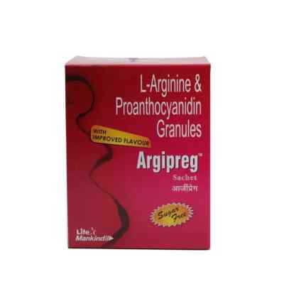 ARGIPREG - L-Arginine SACHET of 6.5g Granules (PACK OF 5) FAST SHIPPING