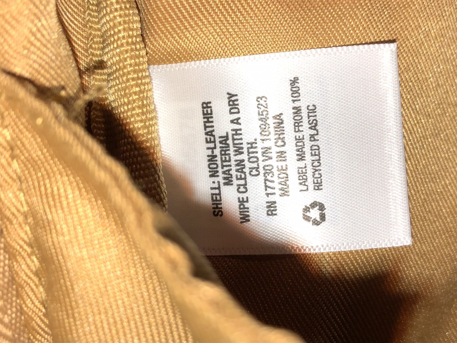 Universal Thread Cool Gold Hobo Backpack adjustab… - image 11