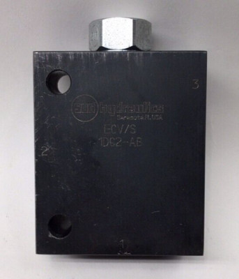 Sun Hydraulics ECV/S Check Valve Manifold 90 Degree Line Mount 1DC2-AB