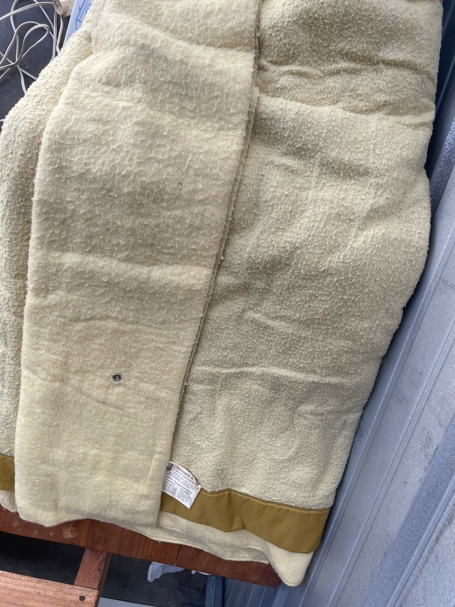 Vintage Sears Westinghouse Automatic Electric Blanket Heated Twin w/  Controller | eBay