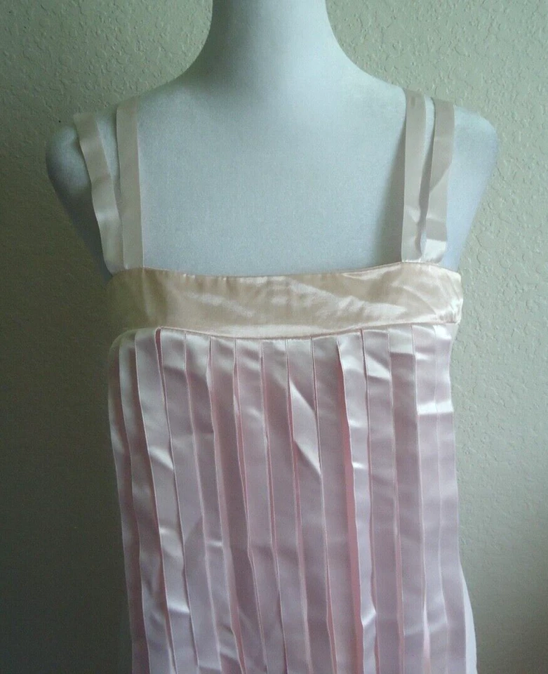Vintage 20s Jessica M Clintock USA Women's Soft Pink Dress Size-6 #O - Image 2 of 4