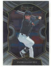 ANDRES GIMENEZ RC 2021 Panini Select #82 ROOKIE Indians  ID:16349
