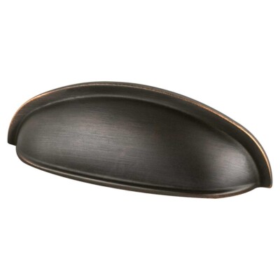 Berenson Hardware 3'' Centers Timeless Charm Cup Pull in Verona Bronze 786-1VB-P