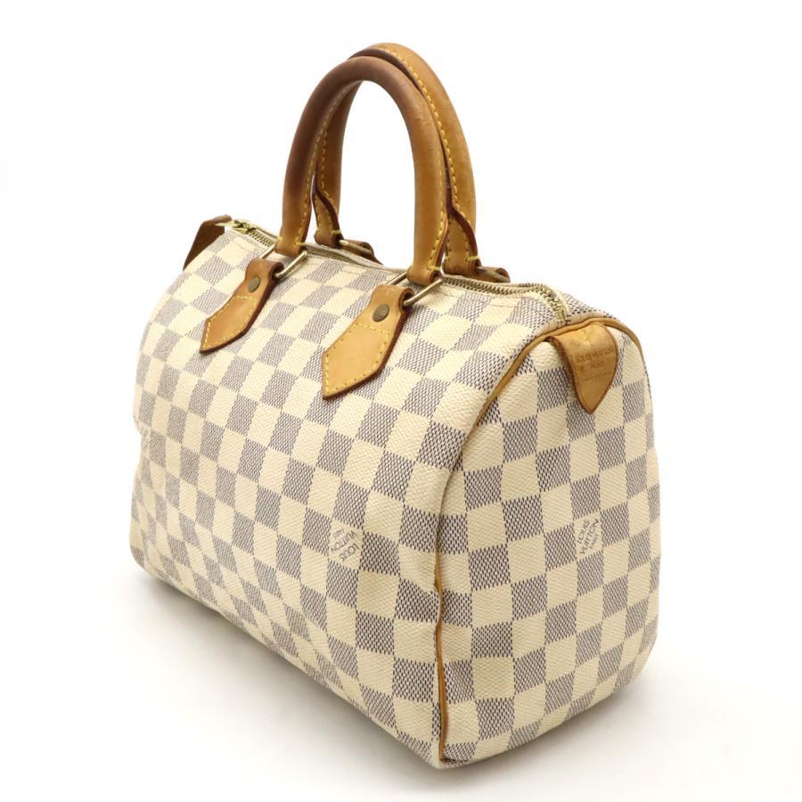 LOUIS VUITTON N41534 Damier Azur Speedy 25 Hand Bag LV Auth SP0048