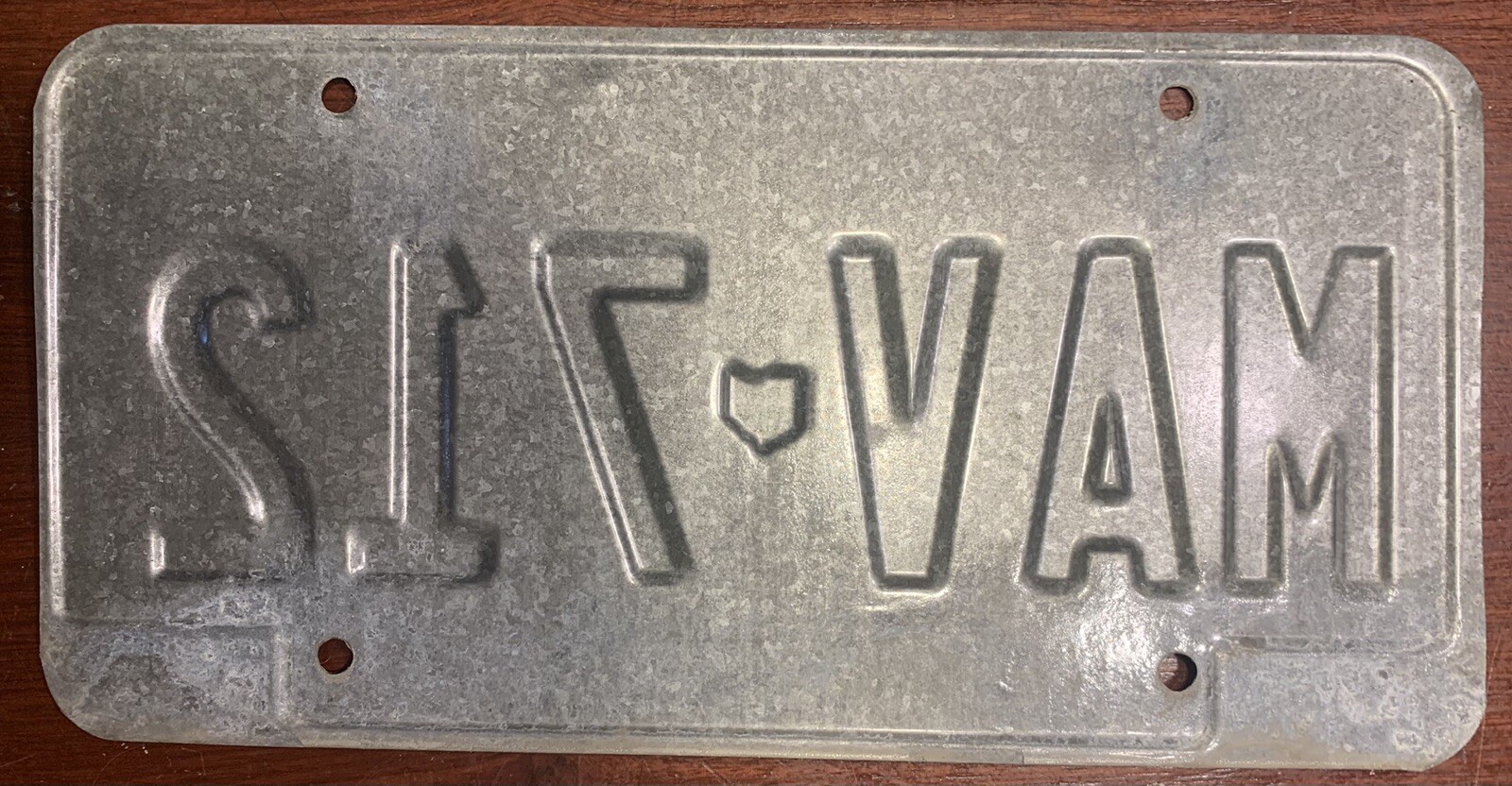 The Heart of it All Vanity License Plate 2002 Ohio LorainMatching