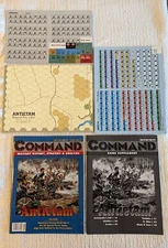 Antietam War Burnished Rows Of Steel Game  Command Issue #22 With Supplement 