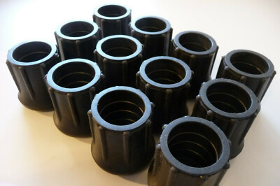 12 Pack 1'' Rubber Crutch Tips, Cane Tips, Walker Tips, New ($2.50 Each)