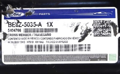NEW OEM Ford Rear Suspension Subframe BE8Z-5035-A Ford Fiesta w/o