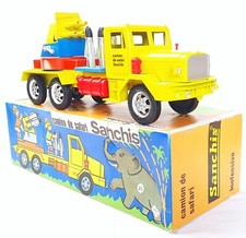 Sanchis Spain 1:25 BERLIET GBO AFRICAN SAFARI TRUCK Plastic 36cm NMIB`68 RARE!